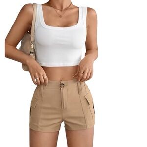 SHEIN Flap Pocket Side Cargo Shorts 💕